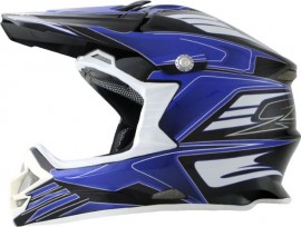 Motocross Helmet Raptor Édition PHX for adults BLUE