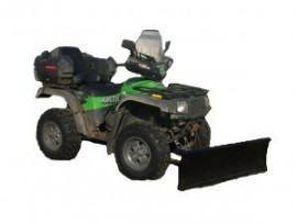 ATV Snow Scraper central attachment