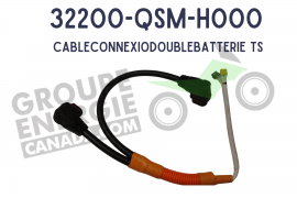 3 Cable de connection batterie double