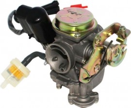 Carburator 18mm for engine GY6-50cc at 90cc electric choke