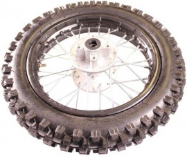 Rear wheel 12'' drum brake axle 12mm for chinese motocross