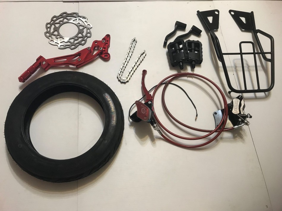 PARTS FOR ELECTRIC SCOOTER VOLTS S1 - VTT LACHUTE