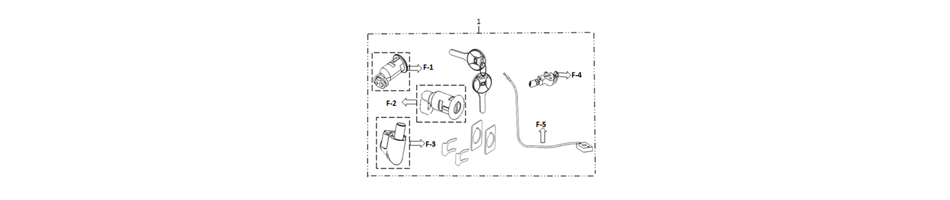 Diagram and Lock parts for SUPER SOCO TC - VTT LACHUTE