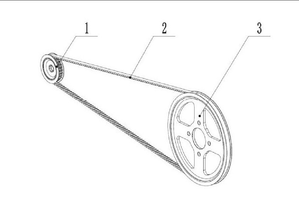 Diagram of drive system for the TINBOT KOLLTER ES1 PRO - VTT LACHUTE